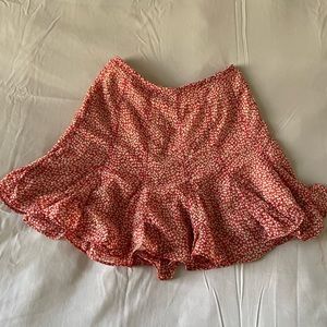 VICI Collection floral skort